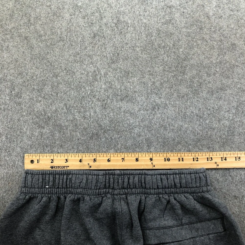 Nike Shorts Mens Small Gray Fleece Sweat 9 Inch Athletic Gym Pockets Casual